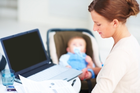 pracujace mamy zdrowie Pracujące mamy mają mniej zdrowe dzieci