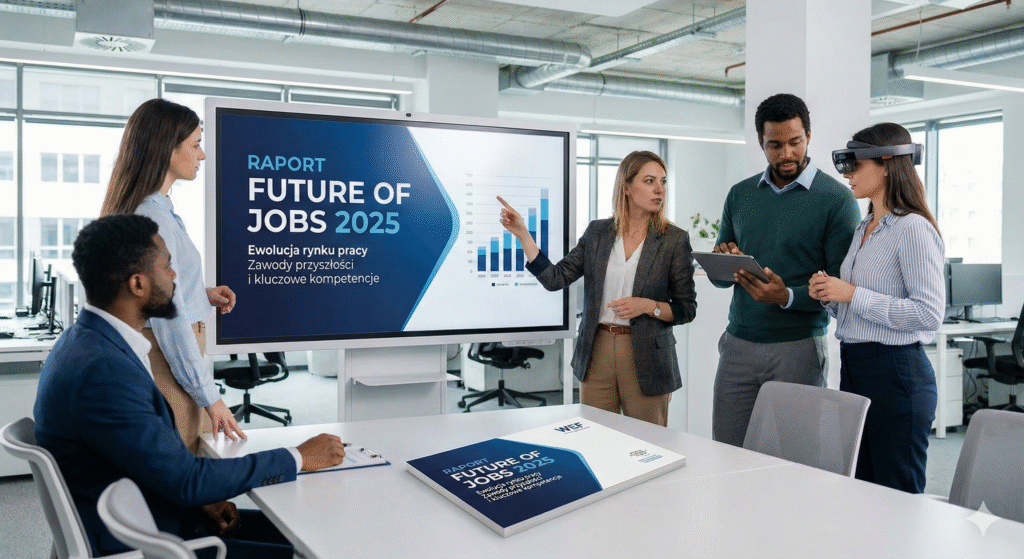 Raport Future of Jobs 2025: Ewolucja rynku pracy, zawody przyszłości i kluczowe kompetencje