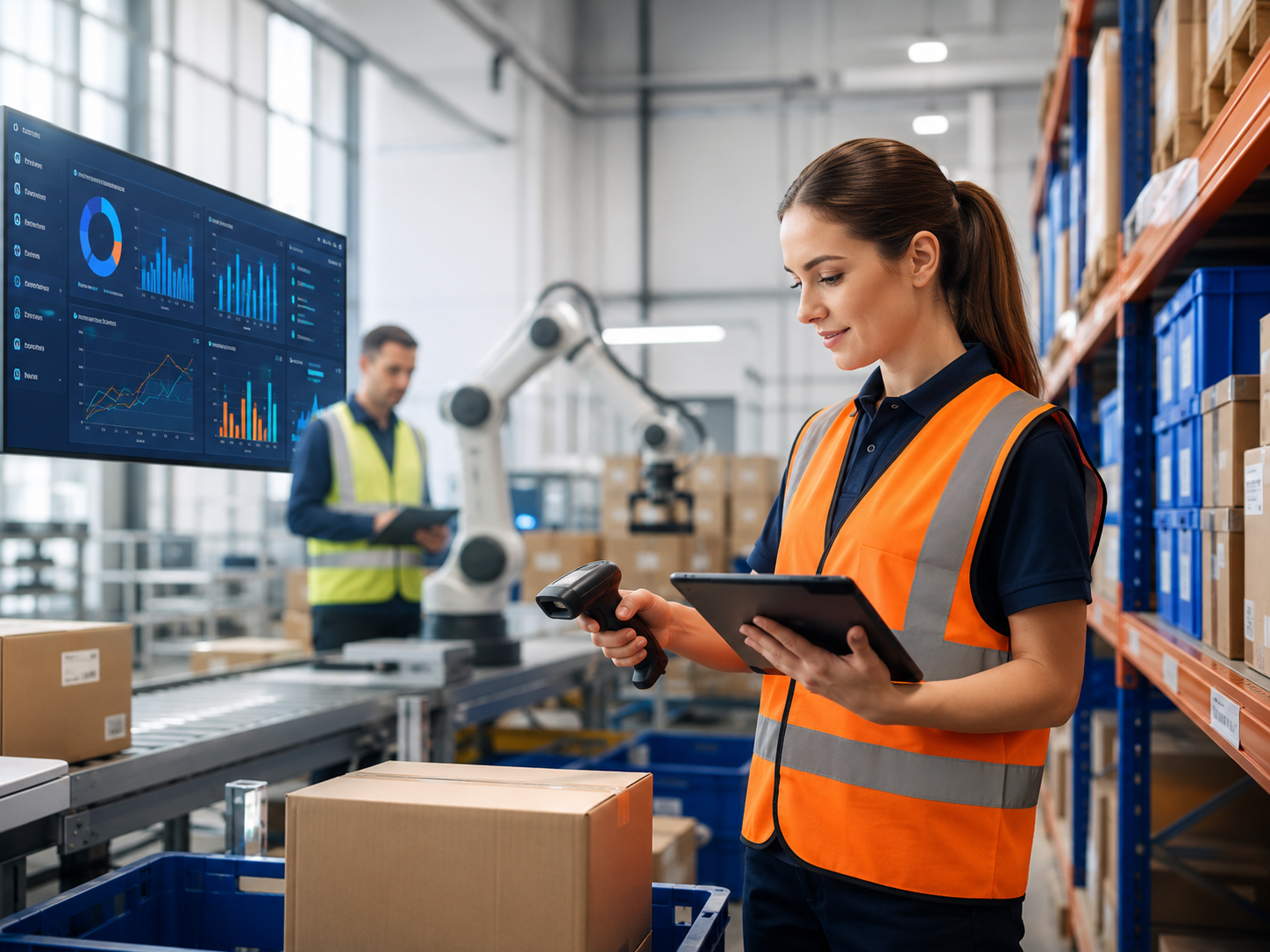 Jak AI zmienia pracę w produkcji i logistyce